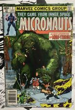 The Micronauts #7  1979 The Man-Thing appearance Neal Adams Cover Marvel Comic picture