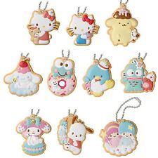 SANRIO CHARACTERS COOKIE CHARMCOT Mascot Capsule Toy  10 Types Comp Set Gacha picture