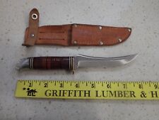 SHRADE Walden NY, 137,Excellent Vintage Used  Hunting Knife, Wrong Sheath, #KSW picture