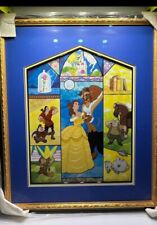 Disney’s Beauty And The Beast “Tale As Old As Time” LE 29”x24” Framed Sericel. picture