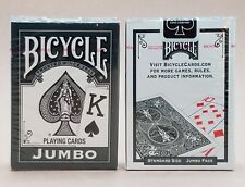 Sale Price BICYCLE Black Jumbo Index Playing Cards - New and Sealed picture