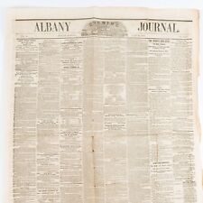 Albany Evening Journal Civil War Newspaper June 29, 1863 Siege of Port Hudson  picture