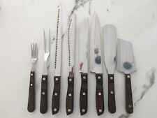Vintage Zylco Freeze USA 8 Pc. Stainless Knife Set picture