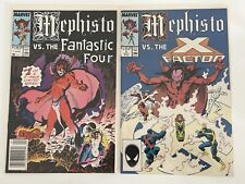 Mephisto Vs. #1-4 Fantastic Four X-Men Avengers Complete Set (1987) 1 2 3 4 Lot picture