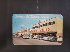 1963 Nacho Store, Hotel, Greetings from Tijuana's Avenida Revolucion  Postcard picture