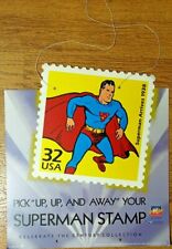 USPS Post Office Superman  Stamp Poster  string hanger 16