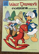 WALT DISNEY’S COMICS AND STORIES #190 (DELL 1956) 32 PAGES EST~VF-BARKS picture