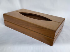 RARE Gruvwood Vtge Mid-Century Modern Tissue Box by National Products picture