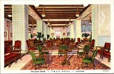 East Room, YMCA Hotel, Chicago, Illinois  Vintage Postcard picture