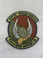 USAF 374th Force Support Squadron Patch Hook and Loop (L563 picture