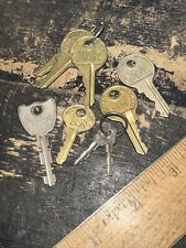 9 Vintage Keys: Master Lock Co. Milwaukee Various Sizes. picture