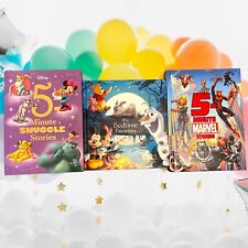 Disney Fast Bedtime Stories 3 Books 5-Minutes Olaf Spiderman Toy Story Princess picture