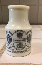 Maille Vintage 6 1/2 Oz White Dijon French Mustard Jar 4.5” picture