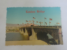 Vintage 1977 Postcard London Bridge Lake Havasu City Arizona picture