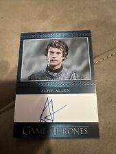 2023 Game of Thrones Art & Images Autograph Alfie Allen picture