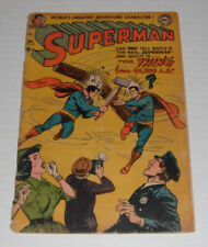 Superman # 87...Good- 1.8 grade...cover almost detached...1954 DC comic book--DH picture