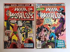 Marvel Comics Group War Of The Worlds #22 Jan. 1973 & #39 Nov. 1976 picture