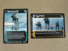 2003 WOTC Star Wars TCG - Blizzard Force AT-AT #147 & Ground Assault #164 - ESB picture
