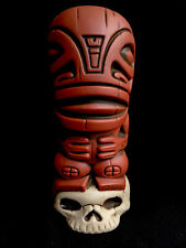 LARGE Tahuata Marquesan on SKULL by FLOUNDER Traditional Tiki Mug NEW in BOX picture