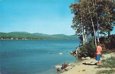 New Durham NH New Hampshire, Merrymeeting Lake, Vintage Postcard picture