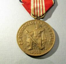 WWI CZECHOSLOVAKIA LEGIONS IN ITALY BADGE MILITARY COMBAT MEDAL WORLD WAR ONE picture