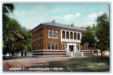 c1920s Administration Building Exterior View At Navy Yard Charleston SC Postcard picture