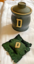 Antique Dartmouth college Urn & patch, from Hanover N.H.  estate Sale in 1970s. picture