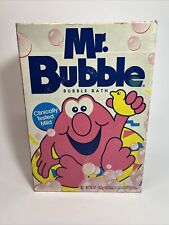 Vintage 1990s Mr Bubble 10 OZ Bubble Bath Box Sealed New Old Stock Hard To Find picture