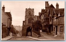 Leicester Hospital Warwick England RPPC Photo by Judges Hastings UK  Postcard picture