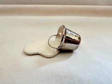 Vintage Hagen Renaker Miniature Spilled Milk and Pail Figurine picture