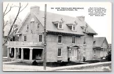 Elizabethtown Pennsylvania PA Dr Vere Treichler Residence Built 1745 Postcard D2 picture