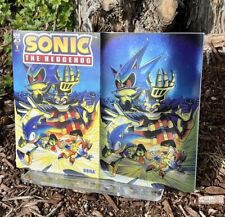 Sonic The Hedgehog IDW Comics - Issue #1 C2E2 Exclusive Poncho Virgin Foil/Trade picture