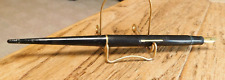 Vintage Black Lever Fill Desk Style Fountain Pen, with a Velvet Point No.6 Nib. picture