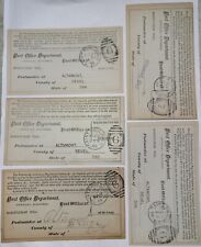 5 VTG POST OF RETURN REC. 1886, Altamont, DK to St Paul, MN. NICE & CLEAR SEALS picture