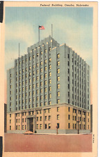 Federal Building-Omaha, Nebraska NE-antique unposted postcard picture