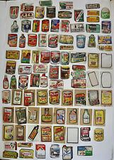 Wacky Packages vintage stickers huge lot in distressed condition picture