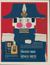 1963 Kings Men After Shave Lotion Napoleon Bonaparte Art Vintage Print Ad LO5 picture