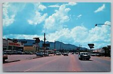 Postcard - Sierra Vista, Arizona - Main Street/Shopping - 1960s, Unposted (M6g) picture