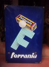FERRANIA ROLL FILM 1910 ORIGINAL VERY OLD VINTAGE PORCELAIN SIGN MADE IN ITALY # picture