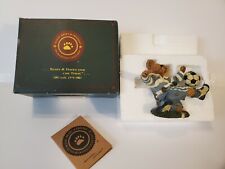 Boyds Bears Bearstone Collection Figure #228397 Chris Striker...Score In Box picture