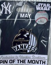 NY YANKEES STAR WARS PIN OF THE MONTH MAY 2024 PRINCESS LEIA MLB BASEBALL picture