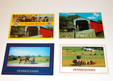 Pennsylvania Amish PA Postcards Lot picture