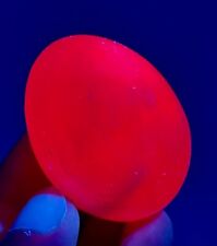 97 Gm Extraordinary Fluorescent Pink Calcite Healing Egg@ Pakistan picture