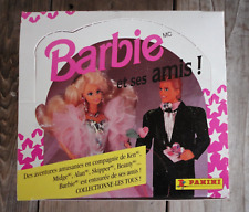 1992 BARBIE AND FRIENDS Panini  Full Box  Canadian French  Version New Old Stock picture