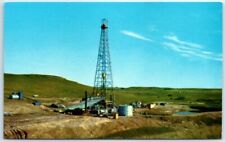 Postcard - A Producer - Oil-Drilling Rig - Williston Basin picture