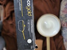 Copco Gold white covered saucepan NOS 1.5 qt 14 liter midcentury modern vintage picture