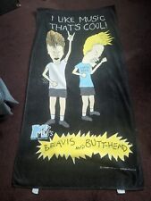 Beavis And Butthead vintage 80s beach towel picture