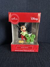 Hallmark Christmas Tree Ornament Disney Mickey WITH Mouse Ears Wreath 2019 picture