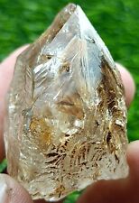 Window Fenster Quartz Crystal Clay Inclusion Having Nice Formation#45-g picture
