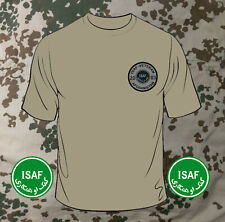 ISAF VETERAN T-SHIRT KHAKI/Bundeswehr/Army/Soldier/Reservist/Army/Afghanistan/ picture